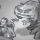Illustration for article titled Livesketching the Detroit Auto Show: How Lincoln Really Died
